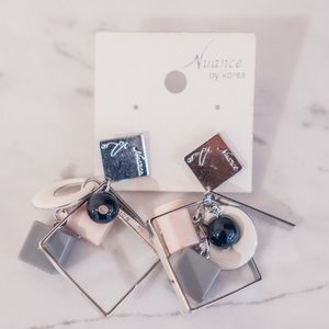 Multi-shaped earrings